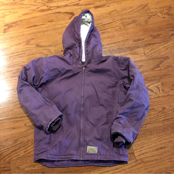 CE Schmidt Workwear youth 14-16 hooded jacket - Picture 1 of 8